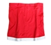 Womens Red N White Glitter Cheer Skirt - ZK-7H771