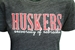 Womens University Of Nebraska Huskers Tri-Blend - AT-F7264