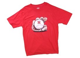 Youth Boys Nebraska Baseball Glove Tee Nebraska Cornhuskers, Nebraska  Youth, Huskers  Youth, Nebraska  Kids, Huskers  Kids, Nebraska  Short Sleeve, Huskers  Short Sleeve, Nebraska Baseball, Huskers Baseball, Nebraska Youth Boys Red Nebraska Baseball Glove SS Jersey Top Wes And Willy, Huskers Youth Boys Red Nebraska Baseball Glove SS Jersey Top Wes And Willy
