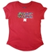 Youth Gals Huskers Rainbow Sequin Tee - YT-D5021