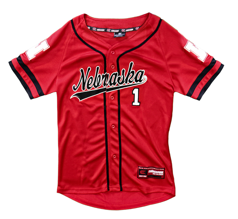 nebraska baseball jersey