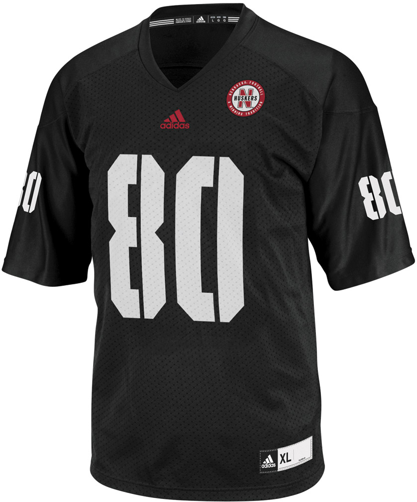 Youth Tech Fit 80 Black Jersey