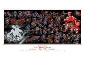 Hall of Fame Coaches Print Nebraska Cornhuskers, Hall of Fame Coaches Print