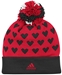 Adidas Youth Cuffed Knit With Hearts - YT-52330